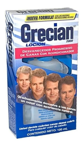 Grecian 2000 Cubre Canas Loción X 120 Ml