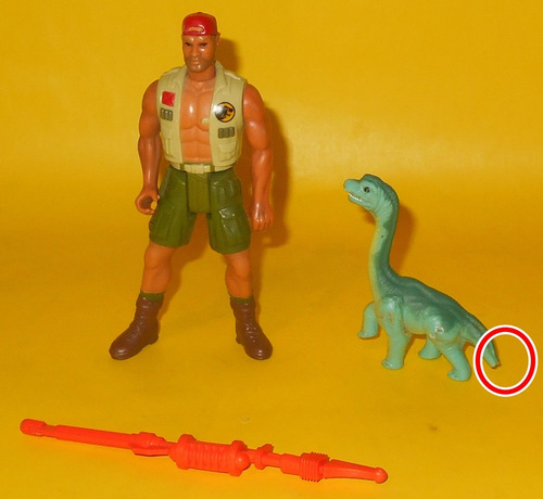 Ccc21 Jurassic Park Harpoon Harrison Dino Trackers Kenner