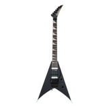 Guitarra Eléctrica Jackson Js32 King V Black With White Color Negro