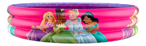 Piscina Inflável Redondo Etitoys Piscina Infantil Princesas 130l Colorida