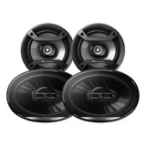 Combo Pioneer Parlantes 6x9 90w Rms + 6 6,5 Pulgadas Coaxial