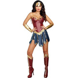 Disfraz Cosplay Superhéroe Wonder Woman