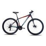 Mountain Bike Topmega Mtb Sunshine R29 18  21v Frenos De Disco Mecánico Cambios Shimano Tourney Tz31 Y Shimano Tourney Color Azul  