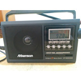Radio Reloj Despertador Aitkenson At Md8300 Impecable!!