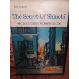 Shinobi The Secret Of Shinobi Sem Manual Master System 