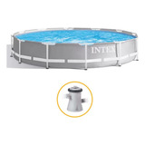 Piscina Estrutural 4.485l Prism Bomba Filtrante 220v Intex