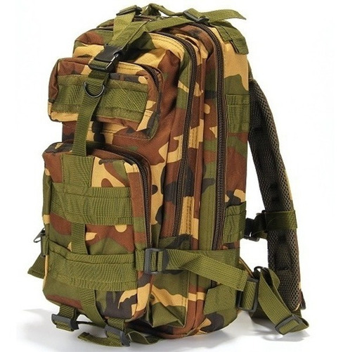 Mochila Tactica 20 Litros Sistema Molle Asalto Waterproof