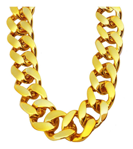 Collar De Cadena De Oro Pincute Para Hombre, Collar Grueso Y