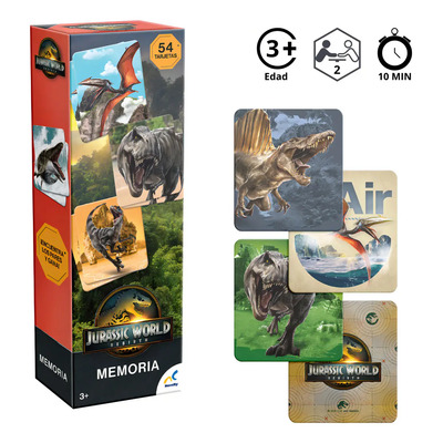 Jurassic World Rebirth Juego De Memoria Infantil | MercadoLibre