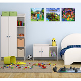 Minecraft Infantil Niños Canvas Cuadros