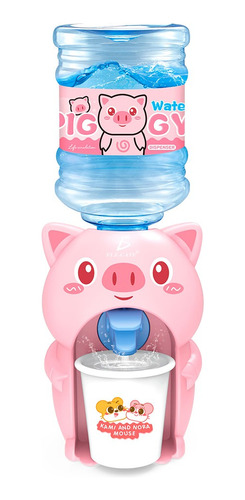 Mini Garrafón Dispensador Agua Niños Niña Cerdito