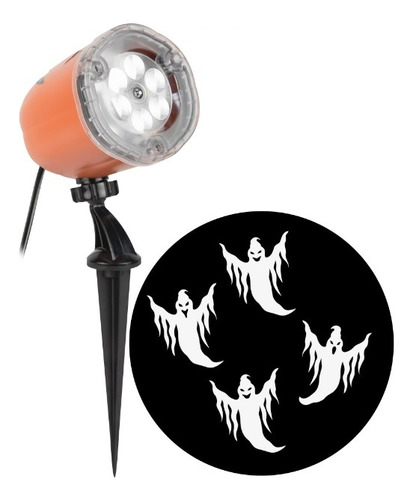 Proyector Luz Led Fantasma Fiesta Halloween Decoracion 