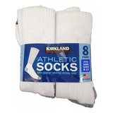 Calcetines Kirkland Athletic Sock Para Hombre 8 Pares!