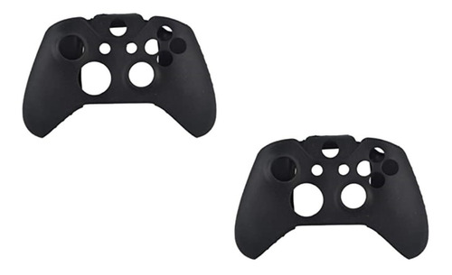 2 Fundas Para Control Xbox One U Xbox One S Color Negro 