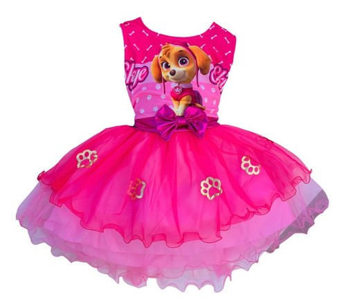 Vestido Para Niña Calidad Premium Princesas Fiesta Divertido