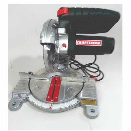 Sierra 7 1/4 Miter Saw Craftsman Laser Trac