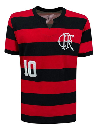 Camisa Flamengo Liga Retrô Original 1976 Rubro Negra 