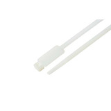 4-en I.d. Tag Cable Tie, 100, Paquete De 18 Libras, Natural