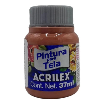 Pintura Acrilex Para Tela Mate Castaño Claro 37ml Ideal Algodón | MercadoLibre
