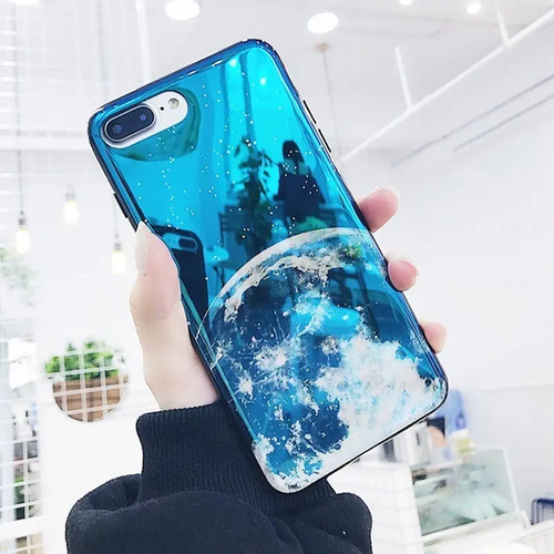 Funda Astronauta Nasa Galaxia Planeta Luna Para iPhone +mica