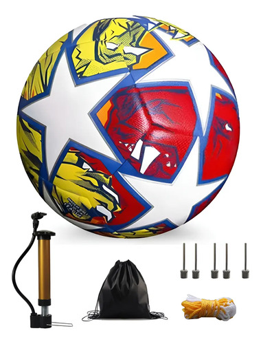 Balón Fútbol Soccer Para Entrenamiento Champions Stars No. 5 | Meses sin interés