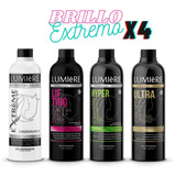 Alisado 3d Fuerte + Encerado + Keratina + Botox 4 Lt Lumiere