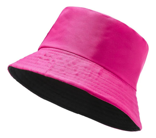 Gorro Doble Vista Bucket Hat Sombrero Pescador Reversible
