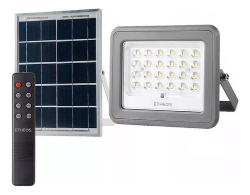 Reflector Led 30w Panel Solar Exterior Alta Potencia Ip65