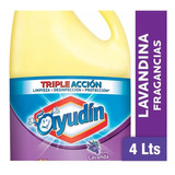 Pack X 12 Unid. Lavandina  Lavanda 4 Lt Ayudin Lavandinas