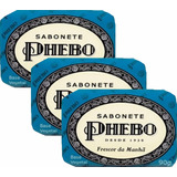 Sabonete Em Barra Phebo 90g Frescor Da Manha Pack C/ 3 Wxz