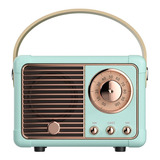 Bocina Bluetooth Radio Portátil De Estilo Europeo Retro