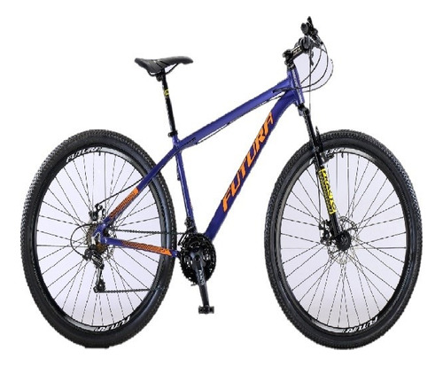 Bicicleta Mountain Bike Futura Lynce Rod. 29 Violeta Ovispo