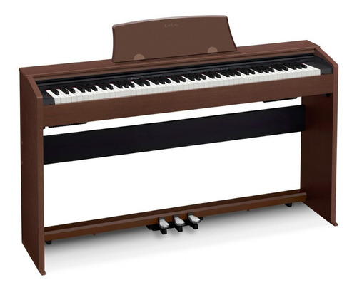 Piano Digital Casio Px-770bn Marrom Privia