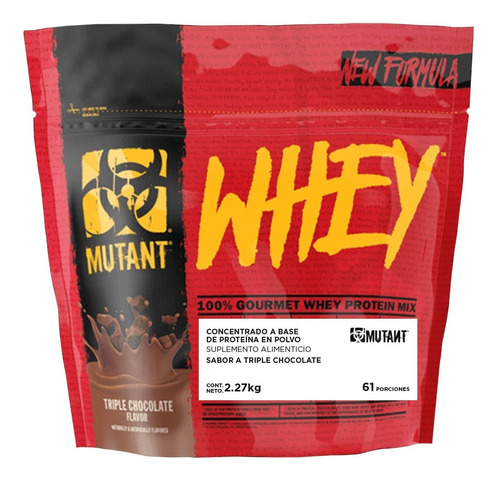 Mutant Whey Sabor Triple Chocolate 5 Lb