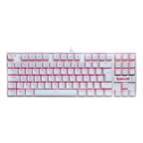 Teclado Mecânico Gamer Redragon Kumara Lunar,vermelho, Abnt2