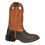 Bota Country Para Usar Com Roupa De Cowboy 100% Couro Marrom