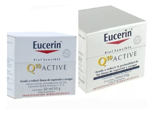 Eucerin Crema Q10 De Dia + Q10 De Noche