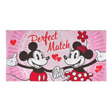 Toallon Infantil Piñata 76x152 - Mickey Y Minnie