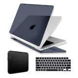 Capa P/ Macbook Pro 14.2 M1 M2 M3 Neoprene+ Película Teclado
