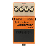 Pedal Efecto Guitarra Electrica Boss Da2 Adaptive Distorsion Color Naranja