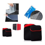 Combo Funda ,silicona Protectora Para Teclado 12  14  15 