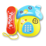 Juguete Telefono Didactico Infantil Niños Niñas Sonidos 