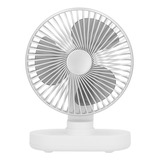 Mini Ventilador De Escritorio Oscilante Automático Recargabl