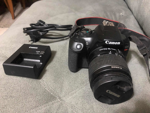 Câmera Cânon Eos Rebel T6 + Estabilizador
