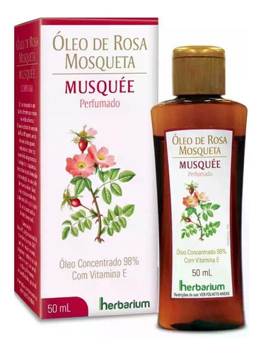Óleo De Rosa Mosqueta Herbarium Musquée 50ml