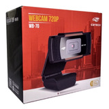 Webcam Microfone C3tech Wb-70bk Hd Definição Aula Trabalho