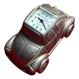 Reloj Le Temps Auto Plateado Minuatura Vw Escarabajo