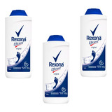 3 Pack Talco Para Pies Rexona Efficient Desodorante 100g