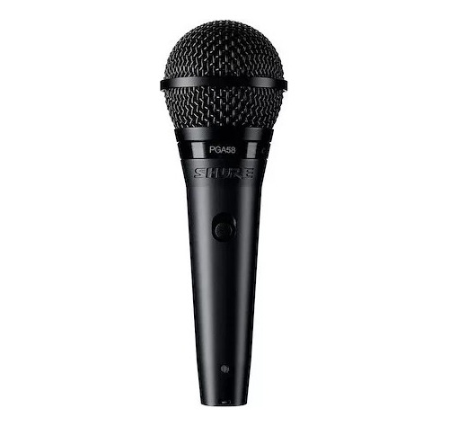 Micrófono Shure Pga58-lc Dinámico Cardioide Vocal 