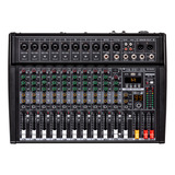 Onax Pro Sx12 Consola Mixer Potenciada 12 Canales Fx Usb Bt